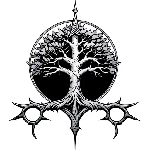 Tree Of Life Viking Symbol Incorporated
