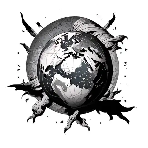 God Atlas Carrying The World