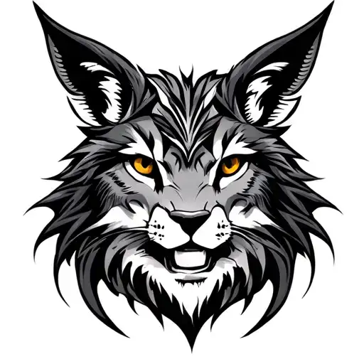 Tribal With Witch Or Animal