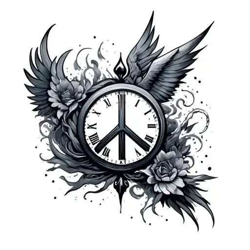 Peace And Lightining Storm And Time