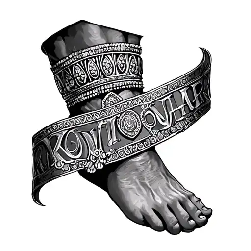 Kohinoor Anklet Band Biceps