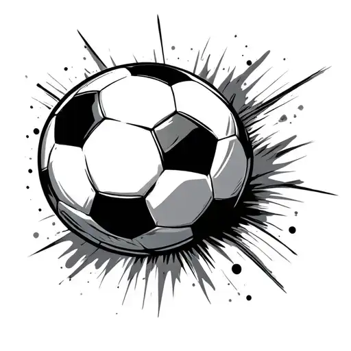 A Soccer Football Ball