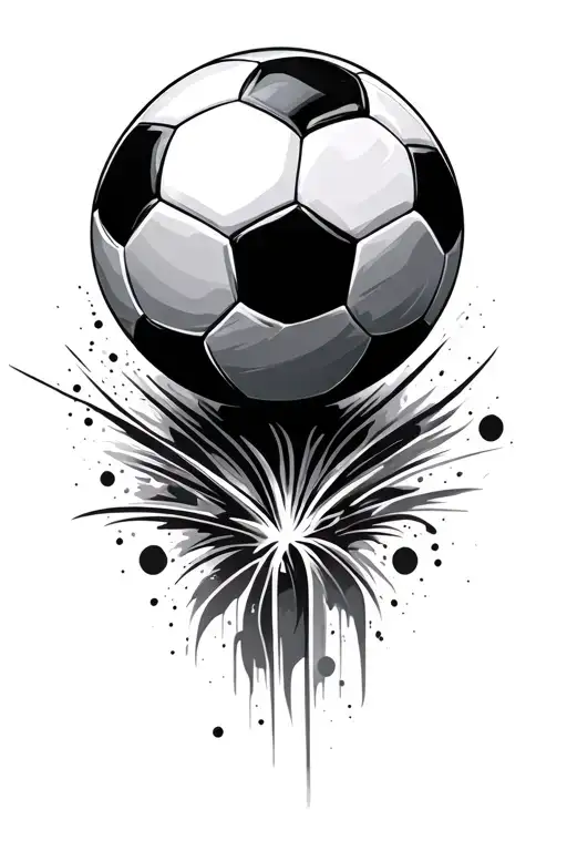 A Soccer Football Ball