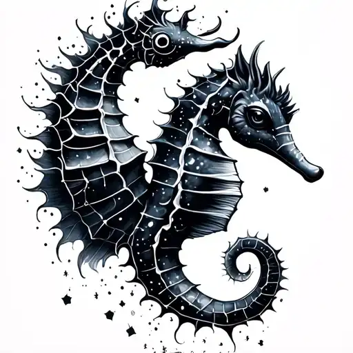 Seahorse Constellation Intertwined