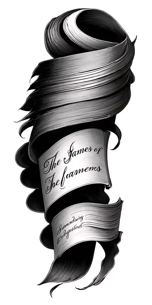 The Book Of James In Cursive Writing