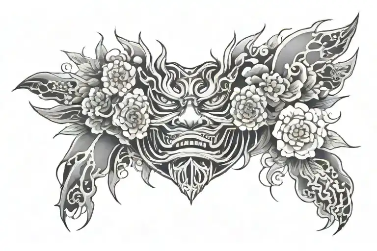 Japanese Chest Piece