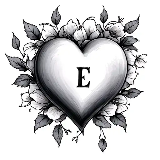 Heart Initials