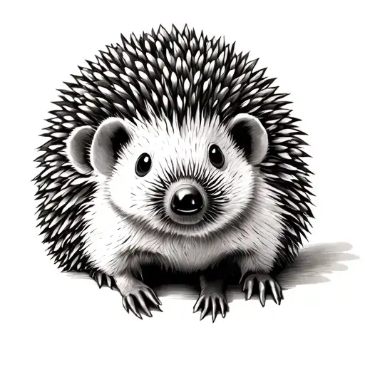 Hedgehog Flower Imprint Paw Of The Vida