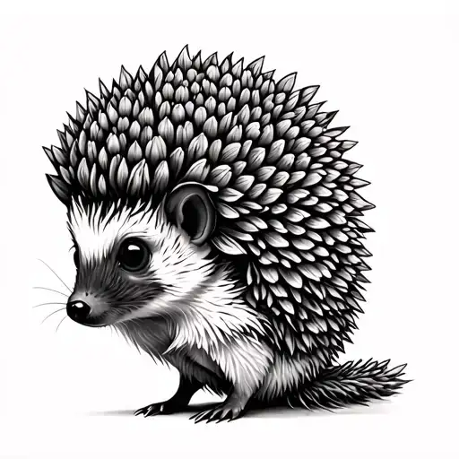Catal Fledgled Flower Hedgehog
