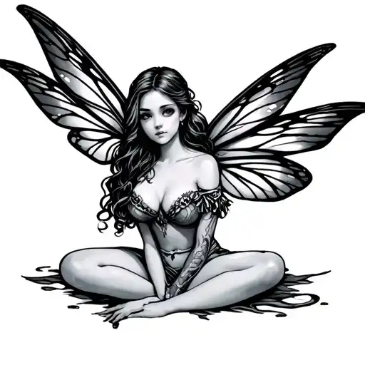 Sitting Fairy