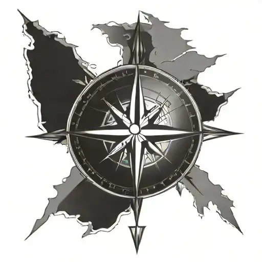 Compass Rose Map Made