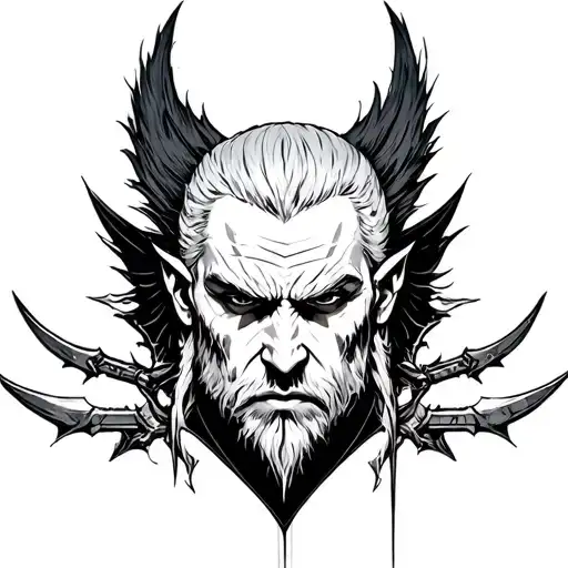 Witcher 3 Video Game Custom Piece