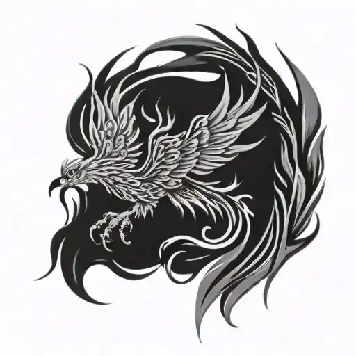 Fiery Phoenix Rising