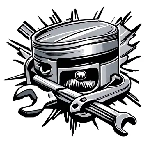 Wrench And Piston