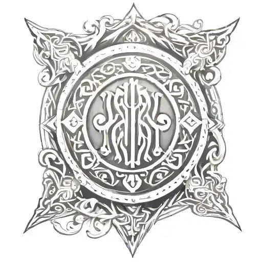 Viking Shield Adorned