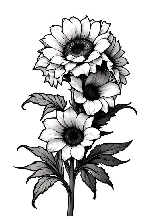 Sunflower Lakespur Gladiolus Flower