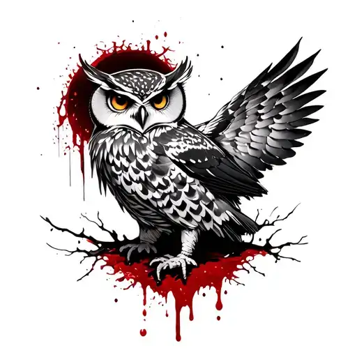 Owl Blood Night