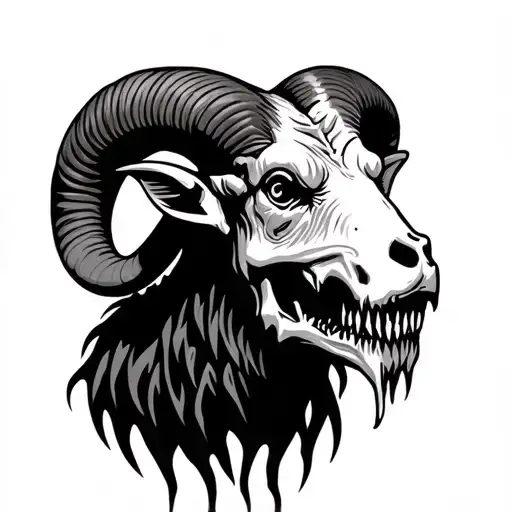 Zombie Ram Head