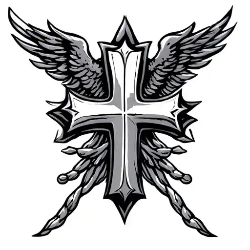 1988 And Cross Necklese
