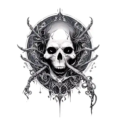 Full Body Cybersigilism Gothic Style