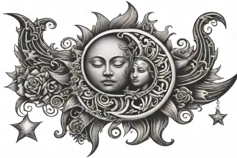 Sun Moon And Daughter