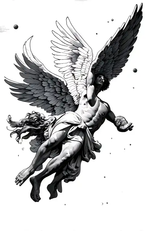 Falling Icarus Falling From The Sky