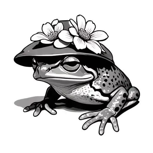 Ffrog With Flower Hat