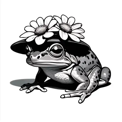 Ffrog With Flower Hat