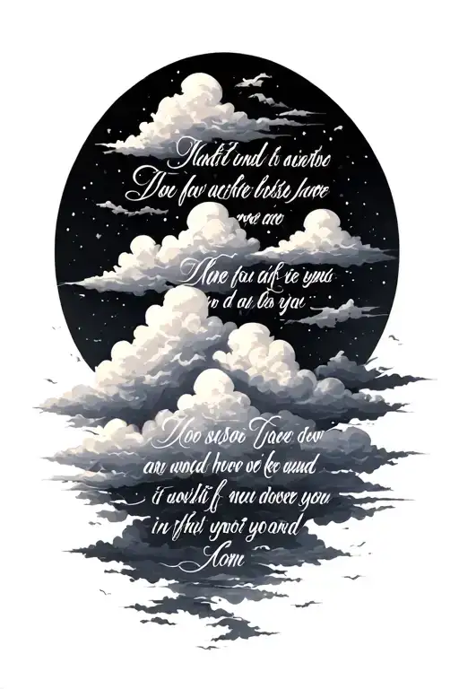 Bible Verse With Clouds