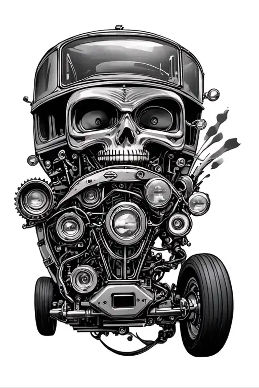Mechanical Automobile Rock