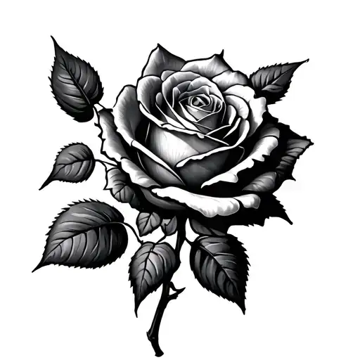 Rose Growing Through Cracks