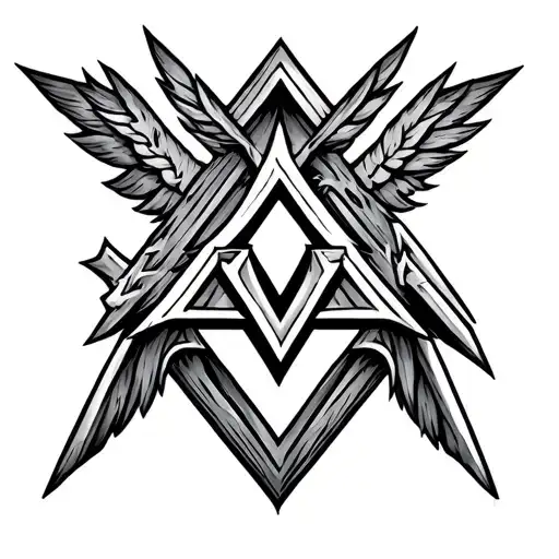 Valknut Forearm Band
