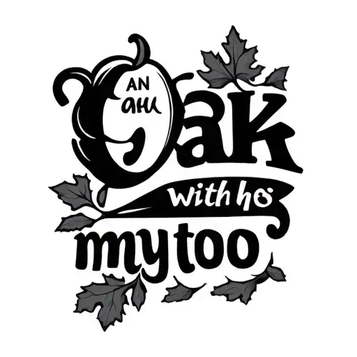 An Oak With My Oak Phrase
