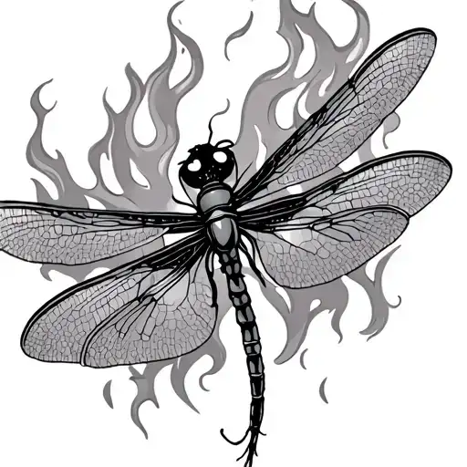 Libellule 24 Fire And Lightness