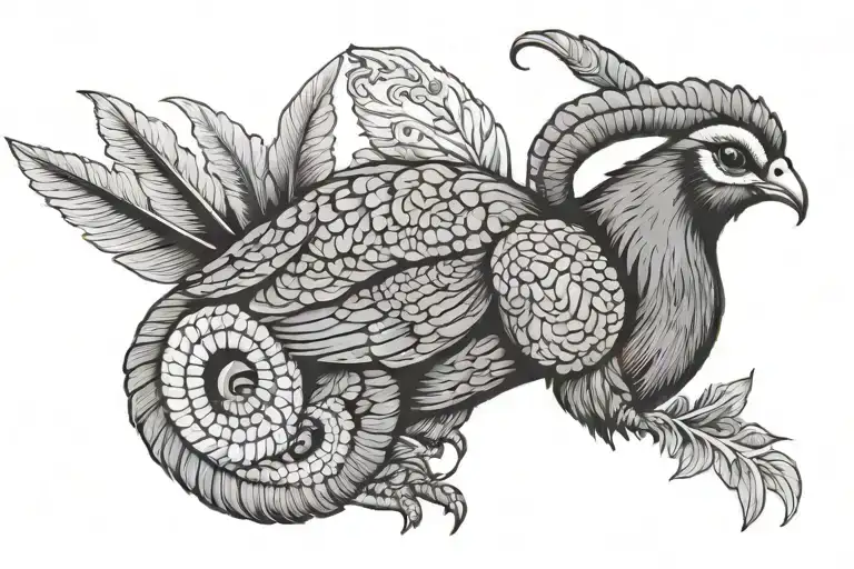 Aries Zodiac Explor Mountain Quail