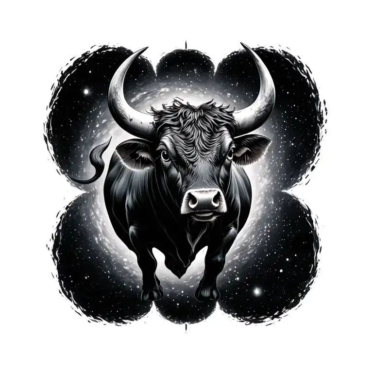 Spac Zodiac Bull Bull Time Black Hole Galaxy
