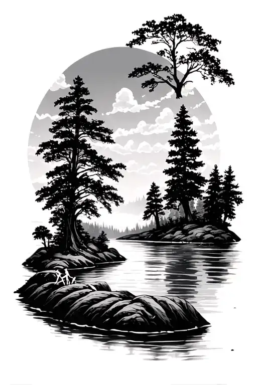 River Scene