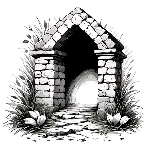 Empty Tomb He Is Risen