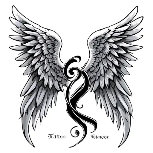 Angel Wings With Names