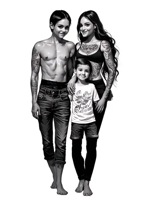 Mckenzie And Mark Parent And Kids Playing