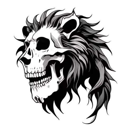 Leo Zodiac Sign Skeleton