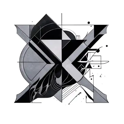 Come Vidi Vici Enclosed In A Geometric