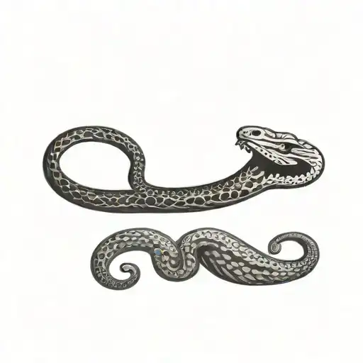 Wrist Band Tatoo With Cobra And Luck Buddism For Men