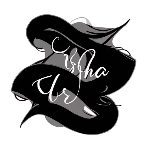 Usha Name Intertwined