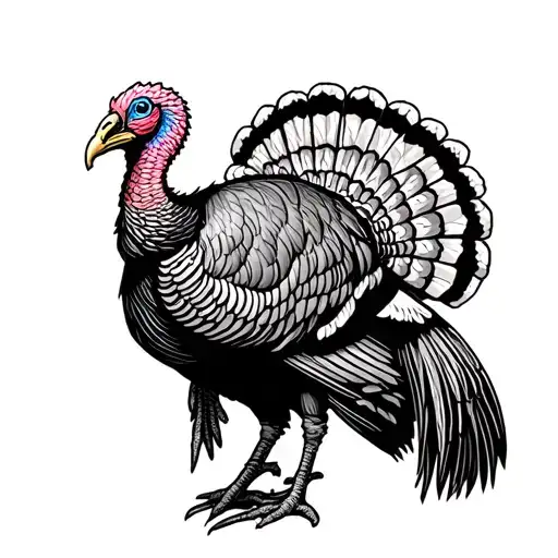 Turkey Hunting Scene