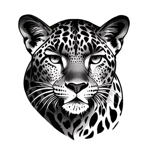 Minimalist Leopard