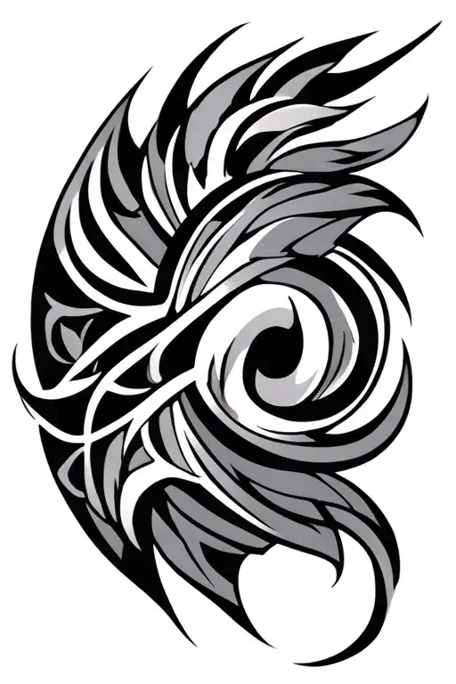 Tribal And Meanings Shoulder