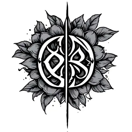 Ashley And Julius Ambigram