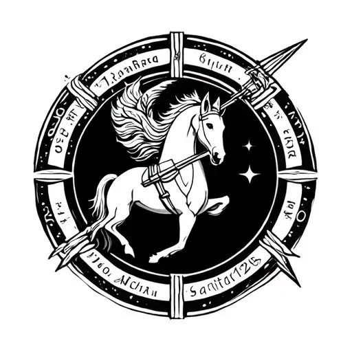 Sagittarius Symbol With Date
