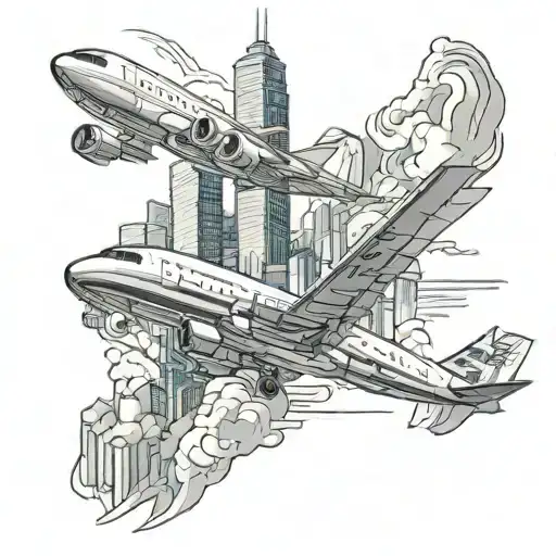 Plane And Skyline